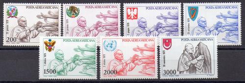 Vatican Airmail Year 1980 No. Yvert 66/72 (**)